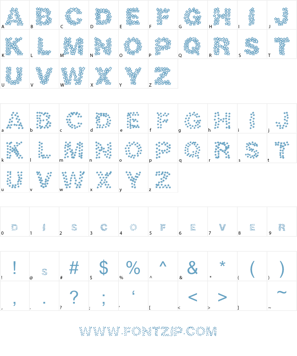 discotech Font Character