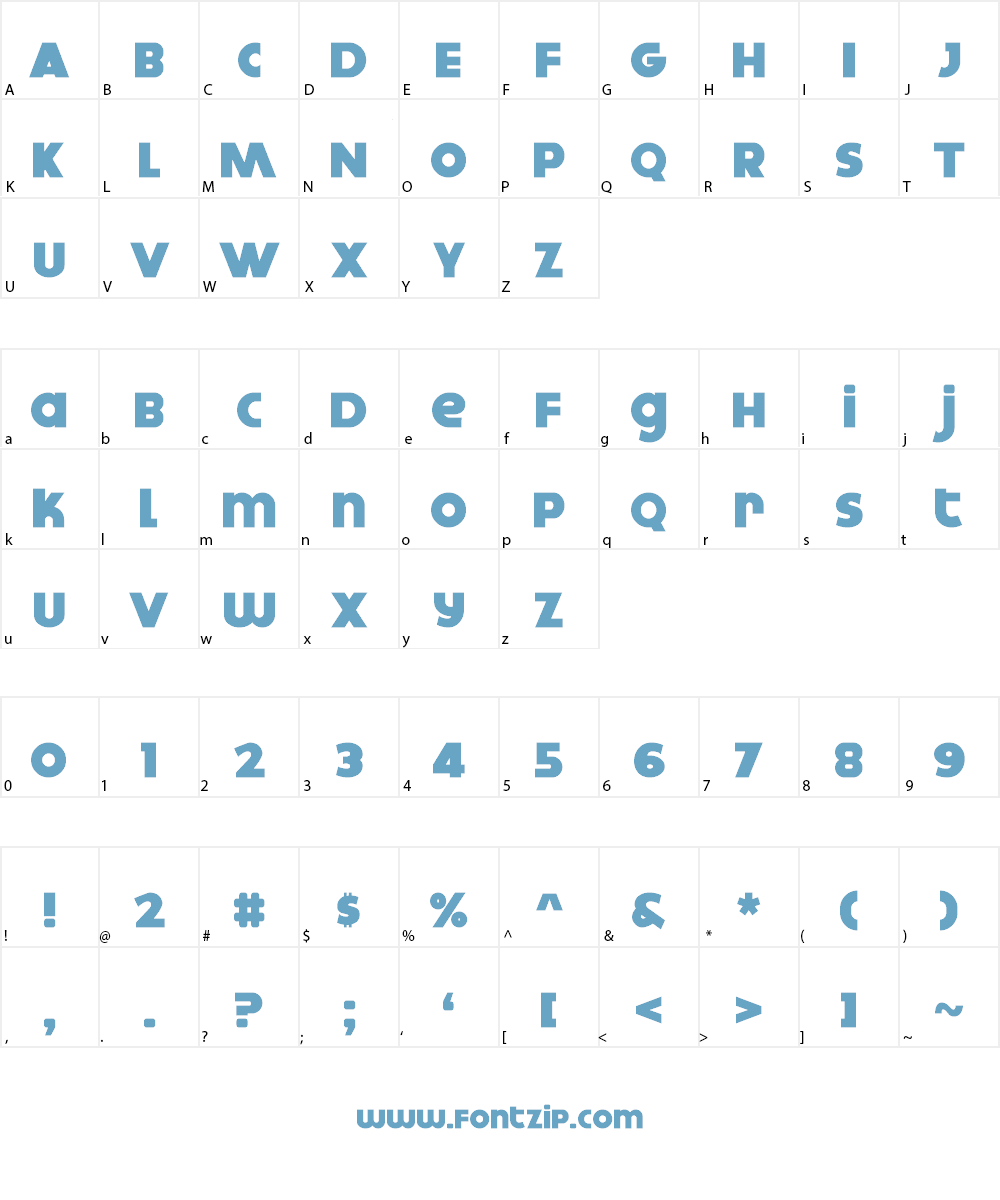Dokyo Font Character