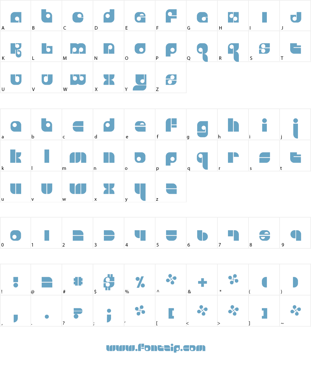 Freestyle Font Character