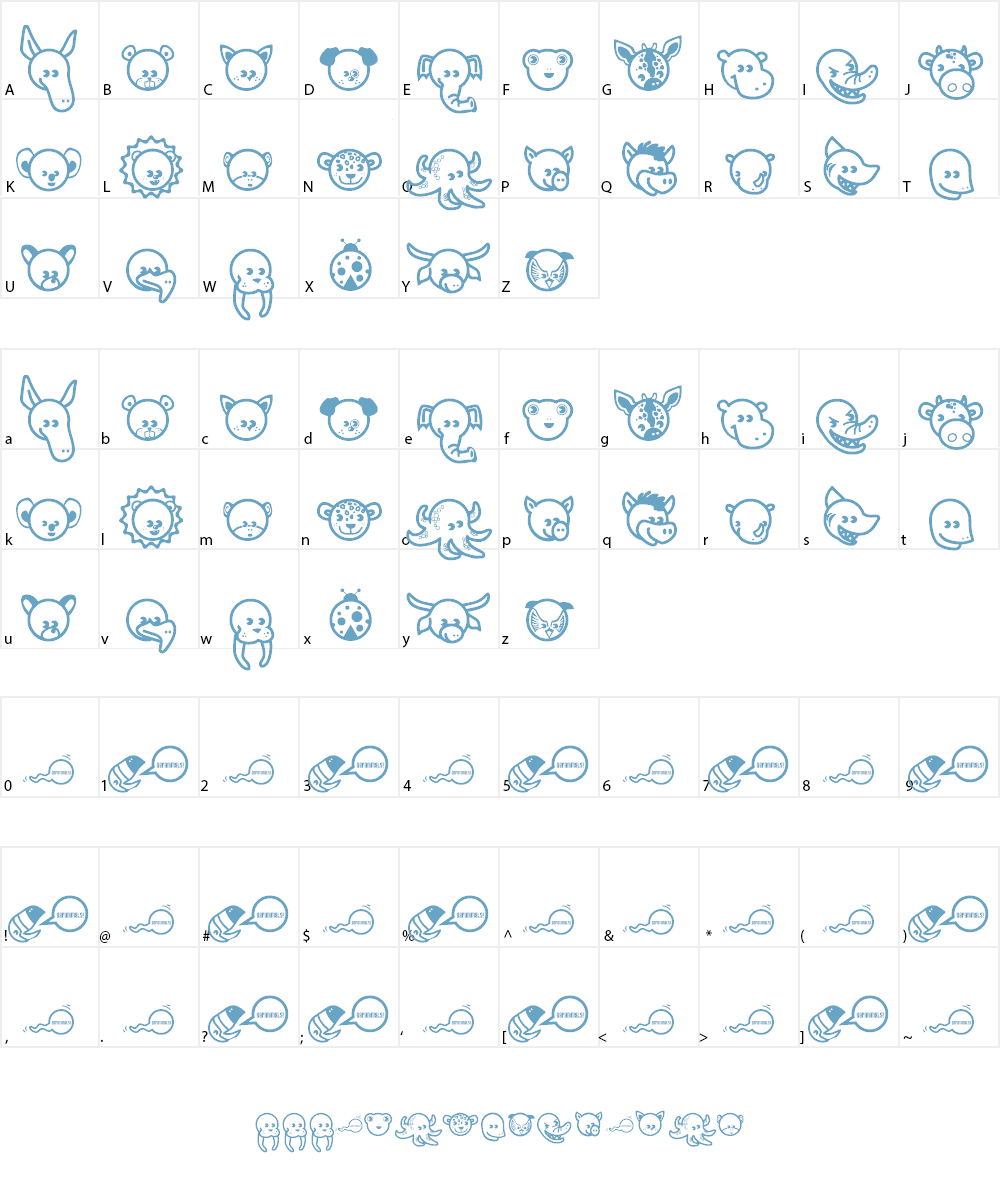 Garanimals Font Character