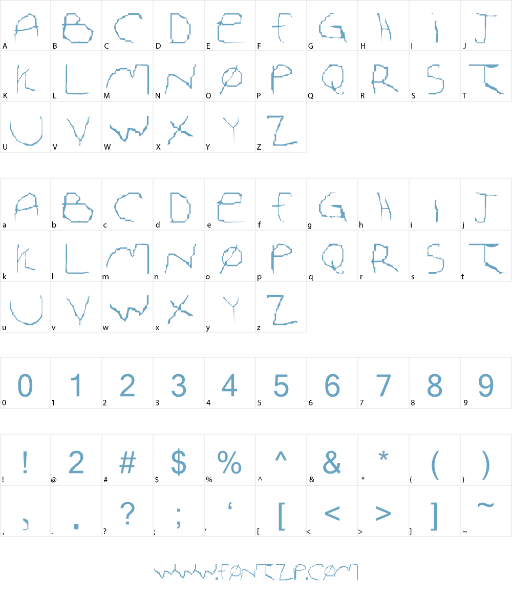 I Think Im Turning Japanese Font Character