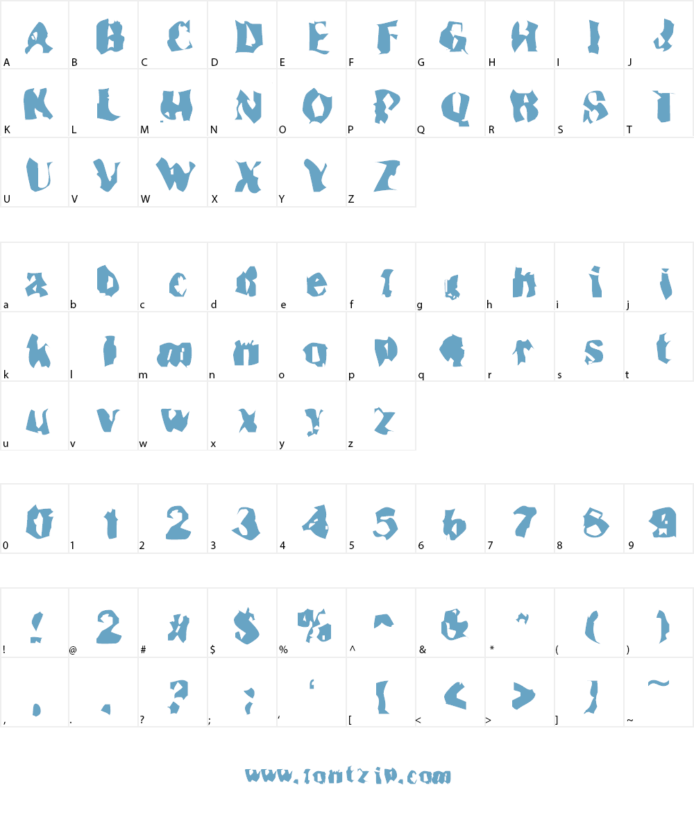 Inspector 39 Font Character