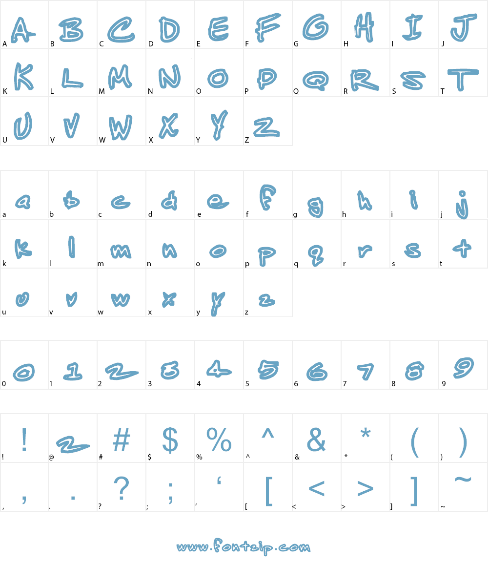 Jenkins Font Character