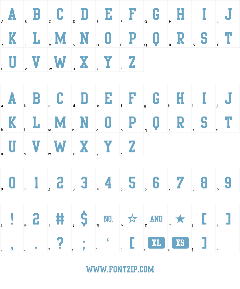 Porn Star Academy Font Character
