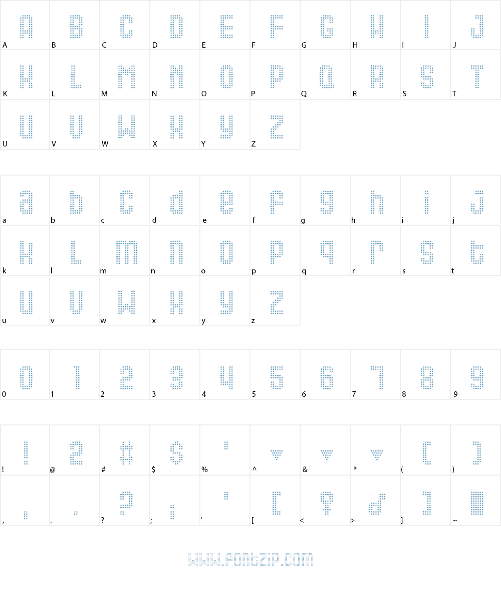 Queer Font Character