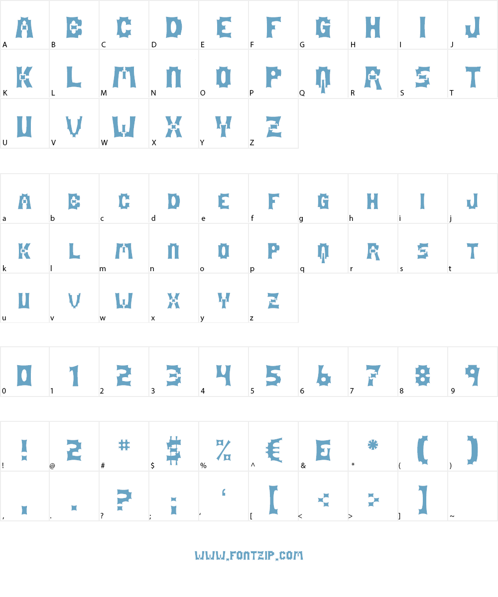 Mage Font Character