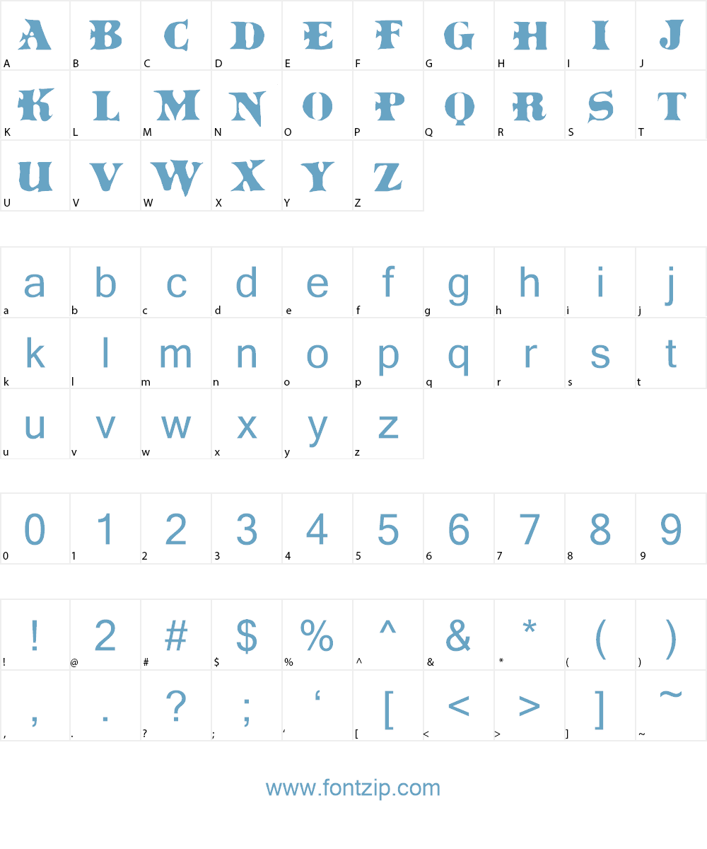 BoinkoMatic Font Character
