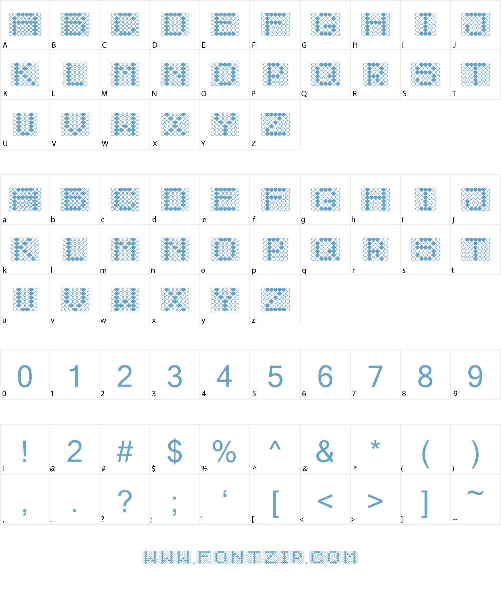 Diodos Font Character
