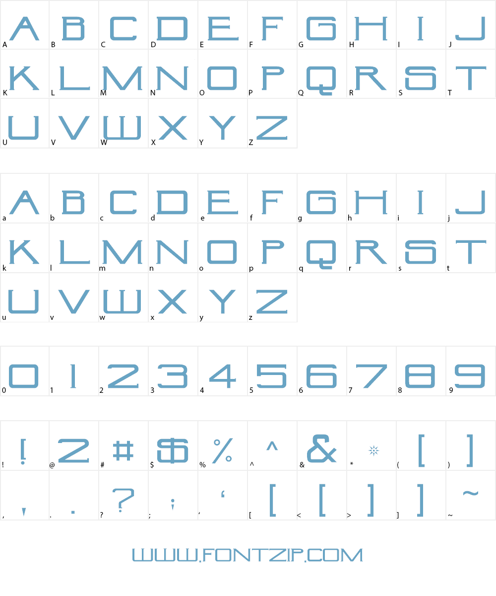 CultLove Regular Font Character