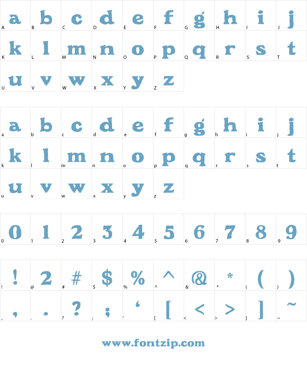 Cure Wish Font Character