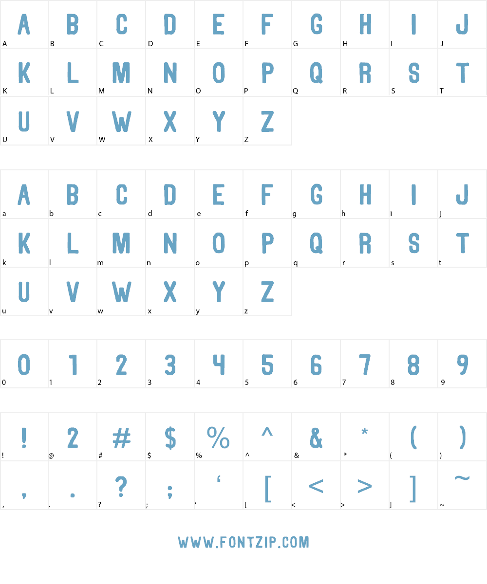 Thorne Font Character