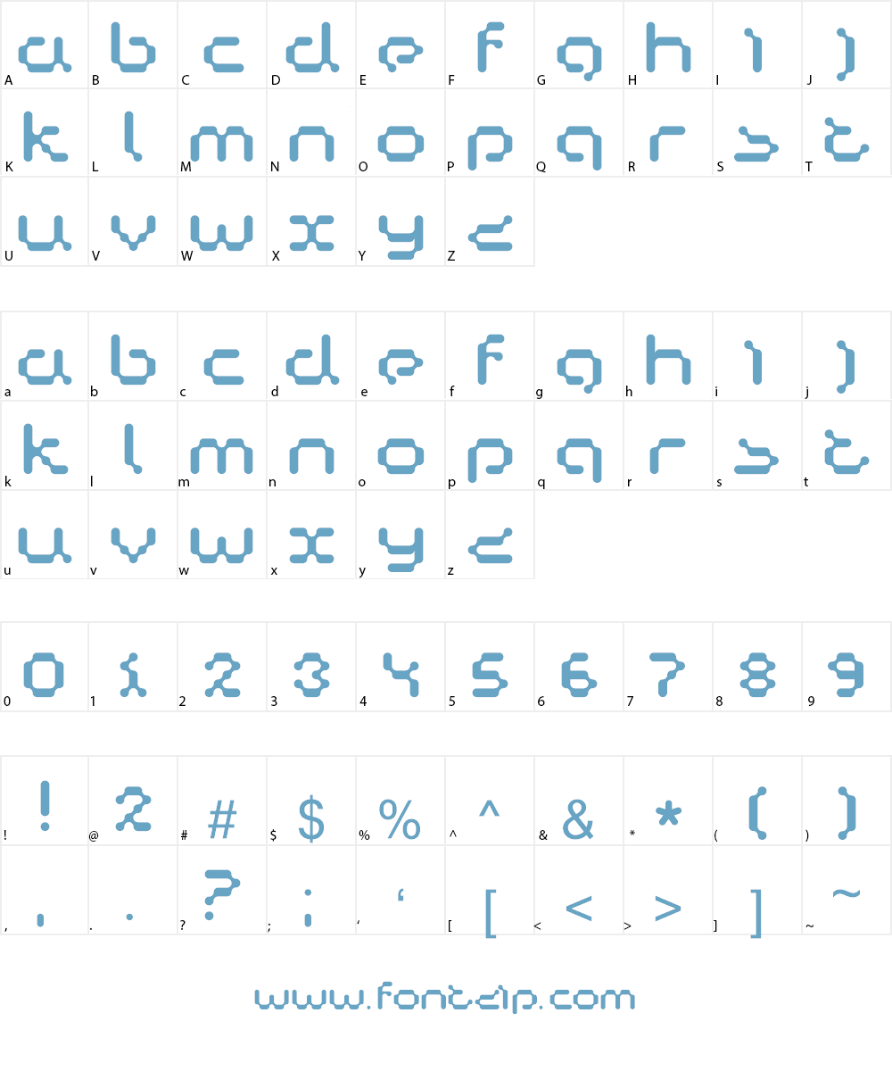 Copycat Font Character