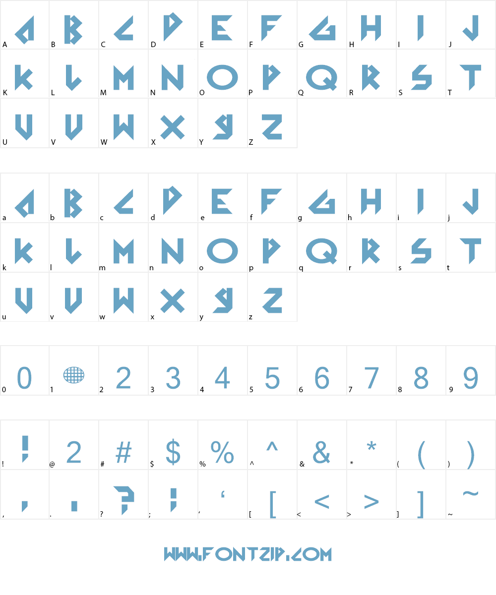 Arkanoid Font Character