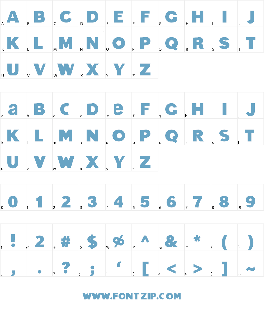 Texas Funeral Font Character