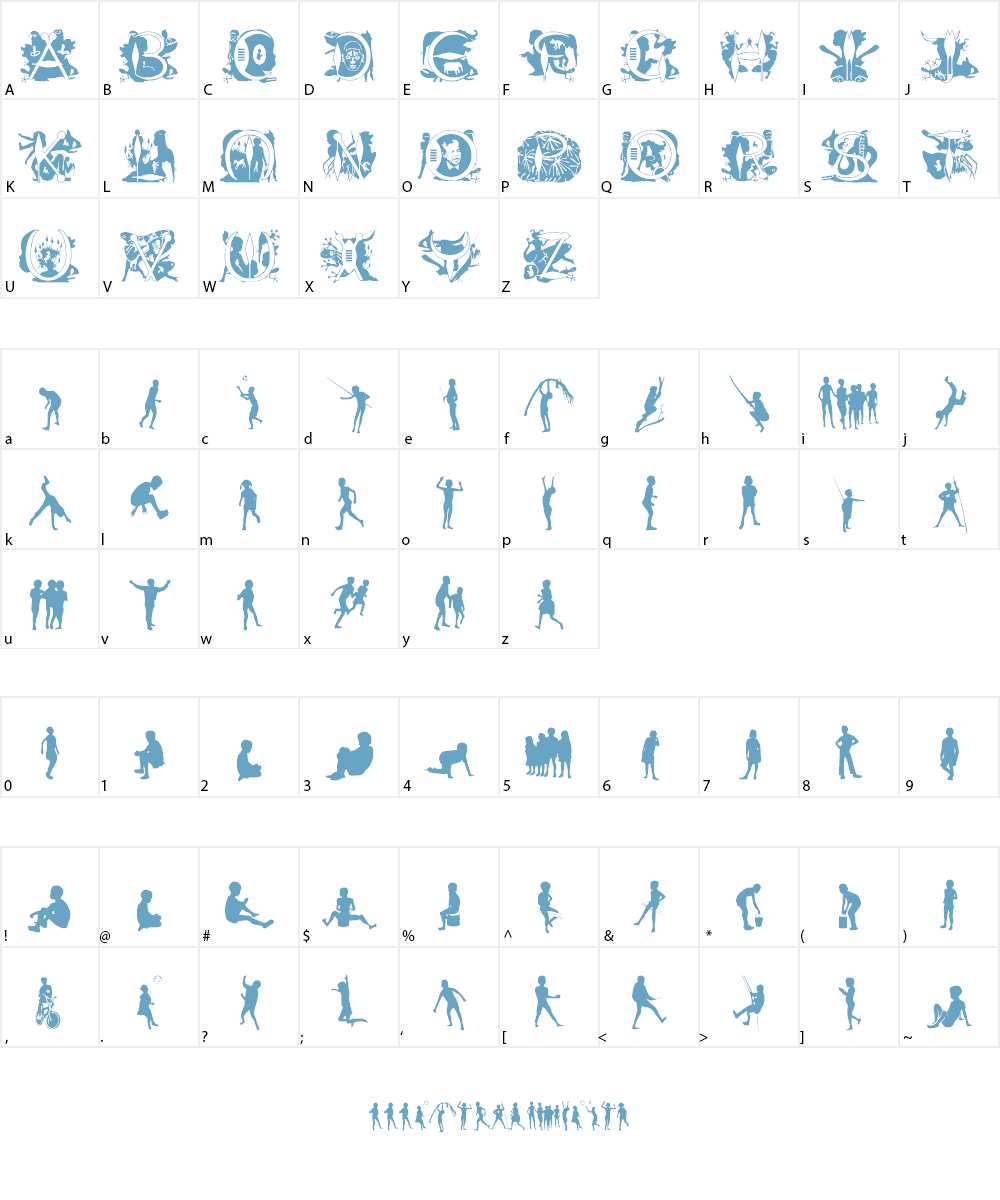 Afrika Images G Sangoma Font Character