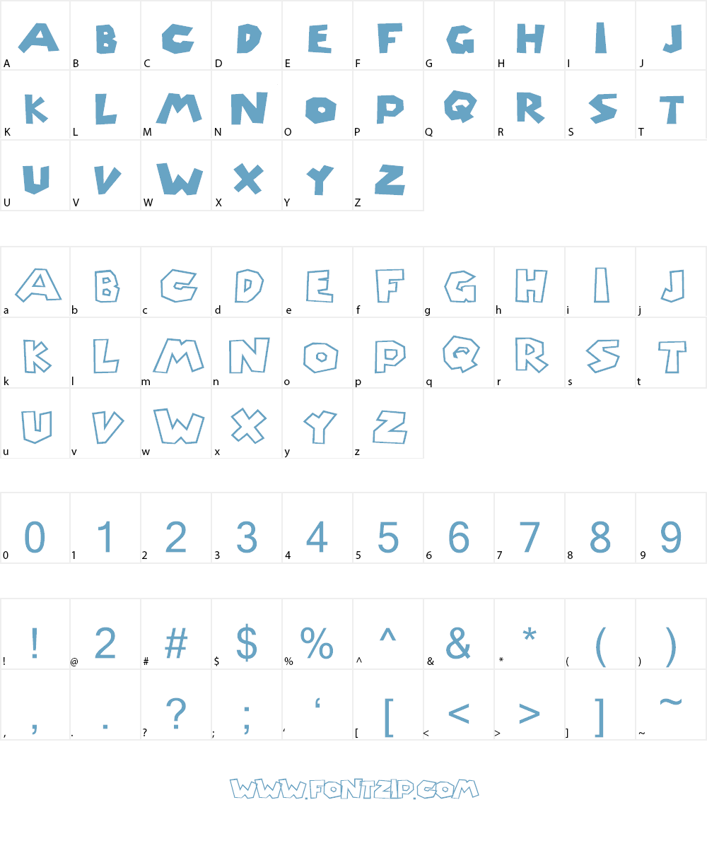 Super Mario Brothers Font Character