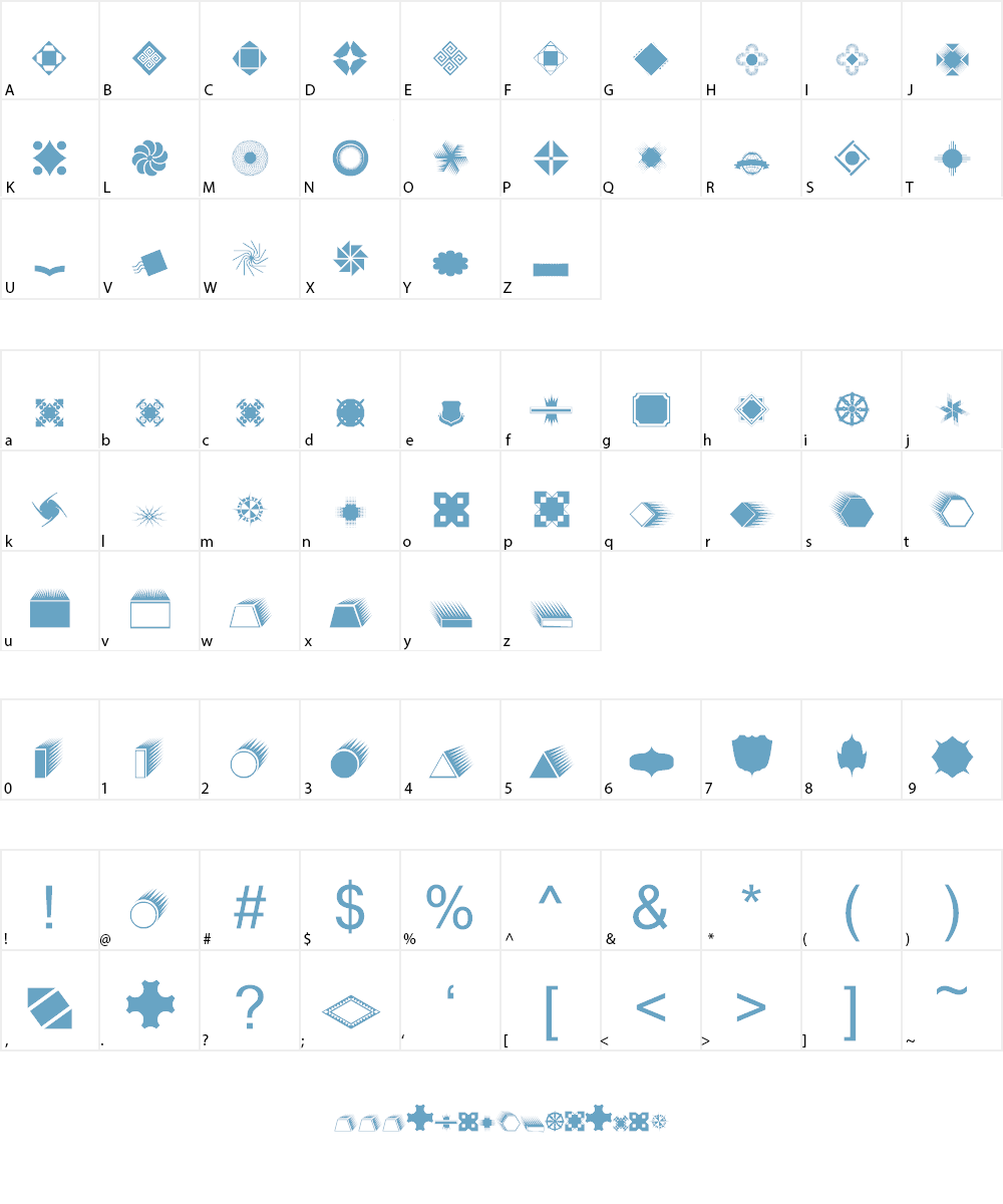 WWButtonTime Font Character