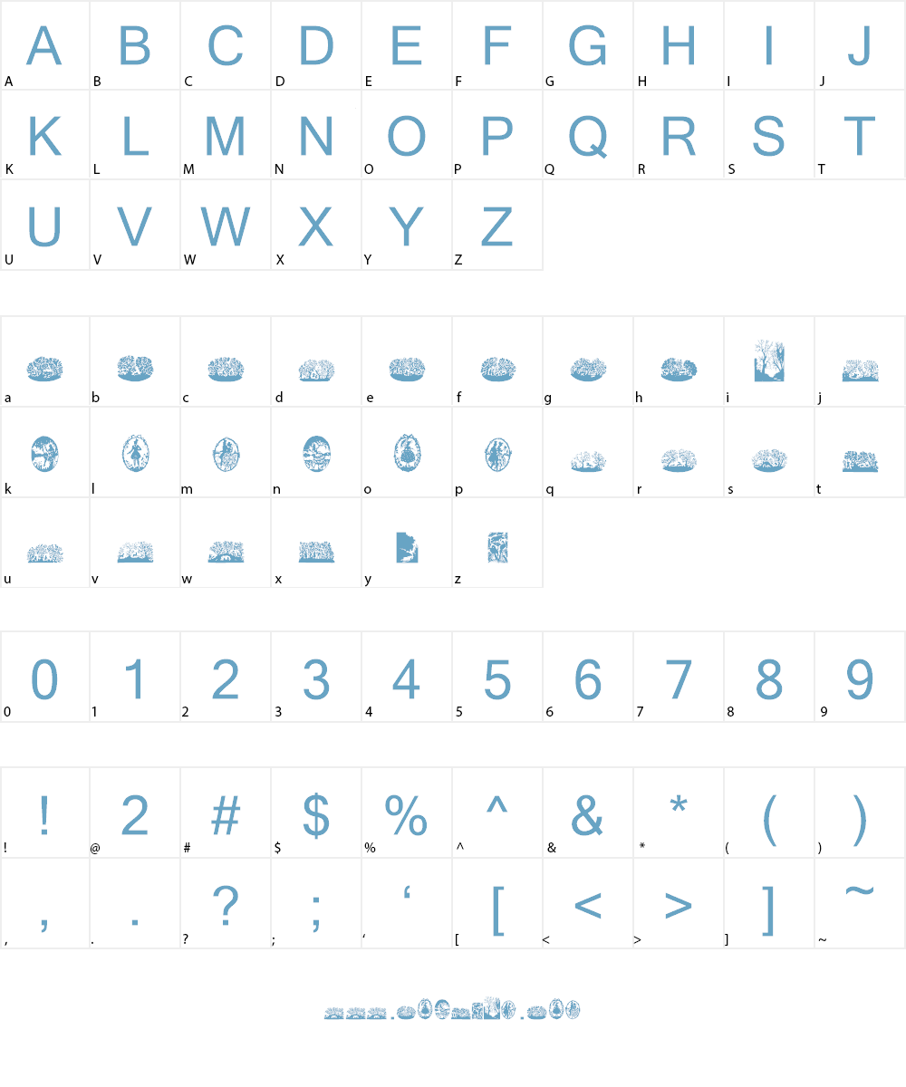 WWDelightful Font Character