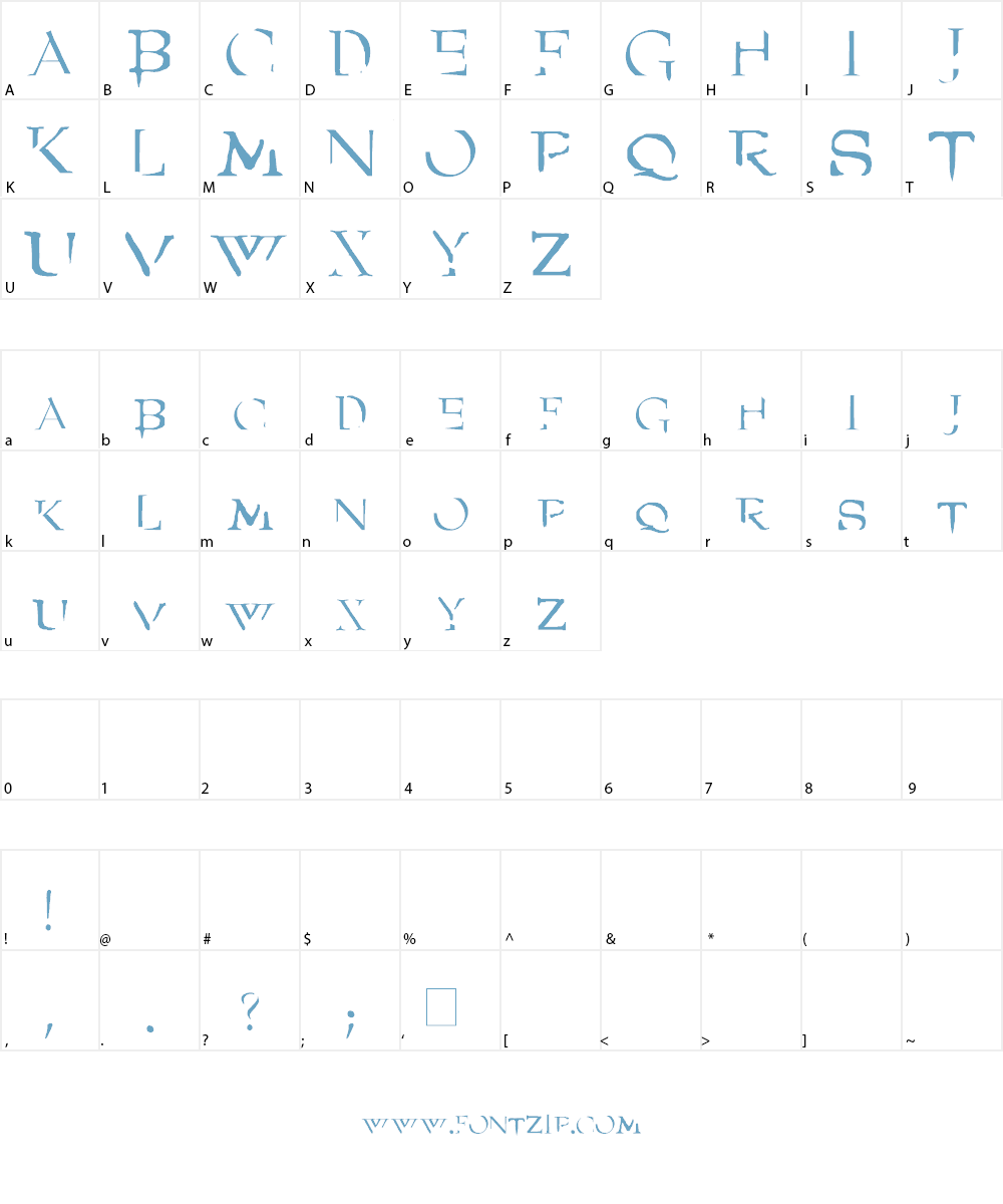 Angel Font Character