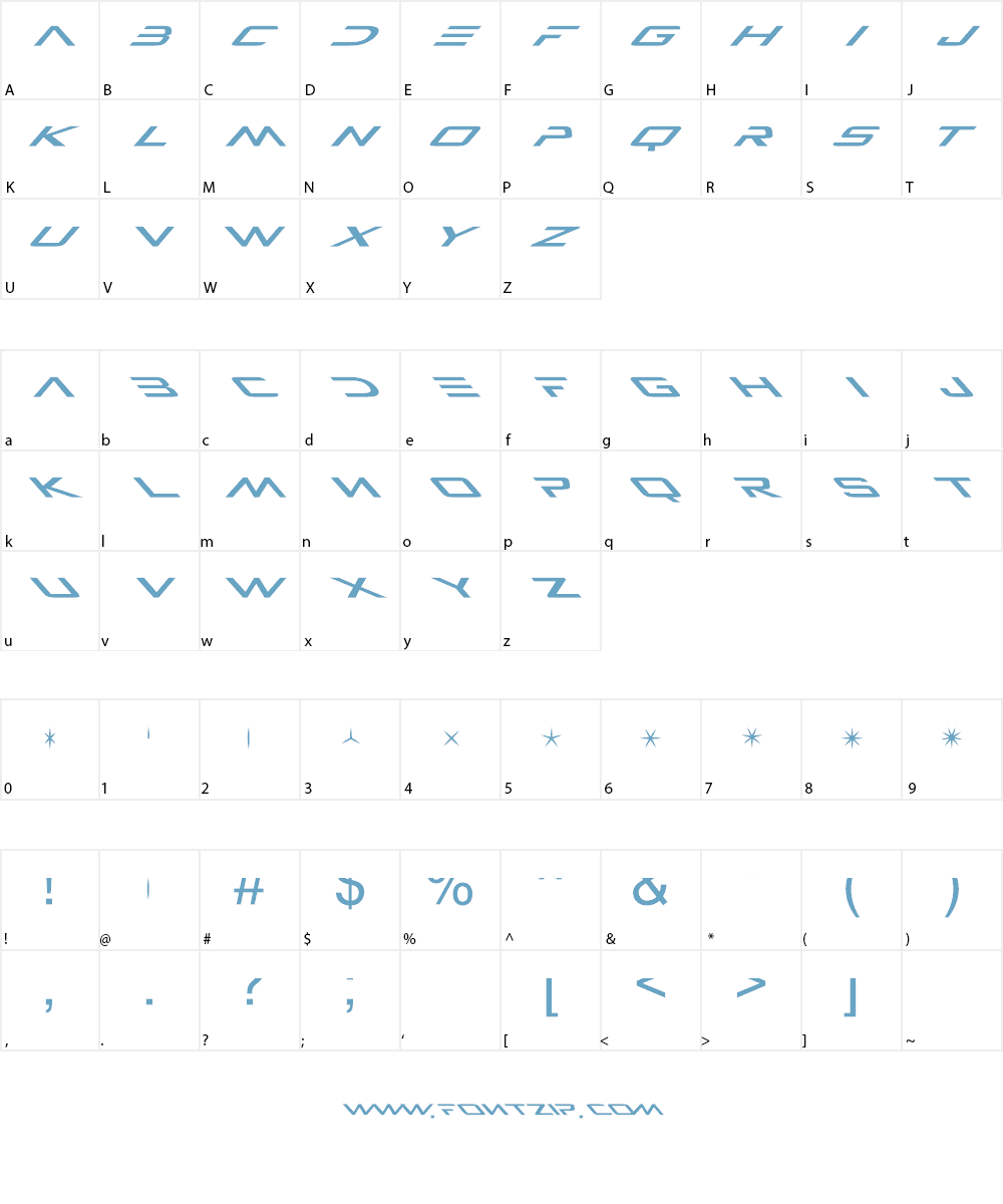 AVP Font Character