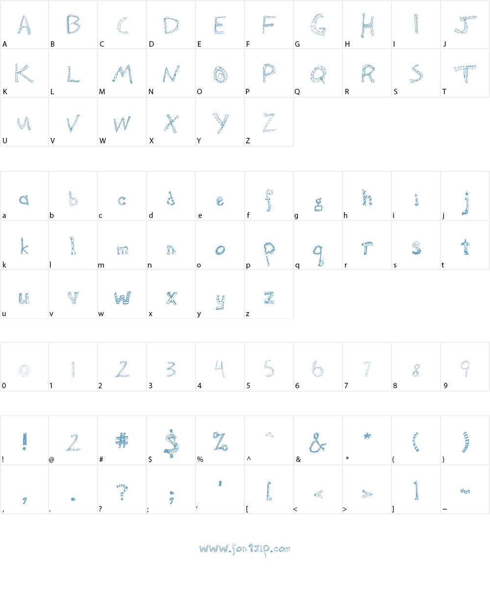 Camden Font Character