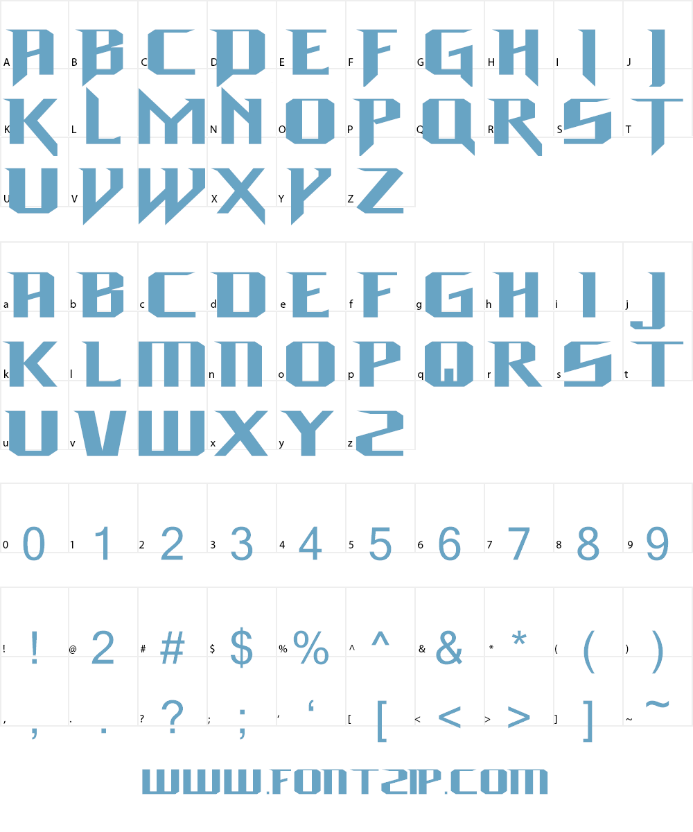 Daredevil Font Character