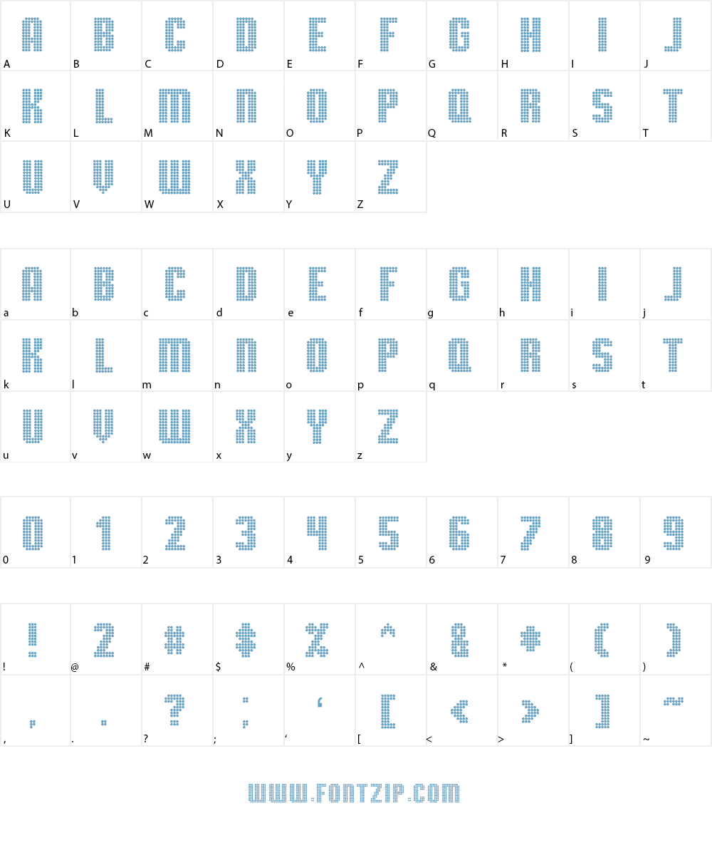 TMBG Severe Tire Damage Font Character