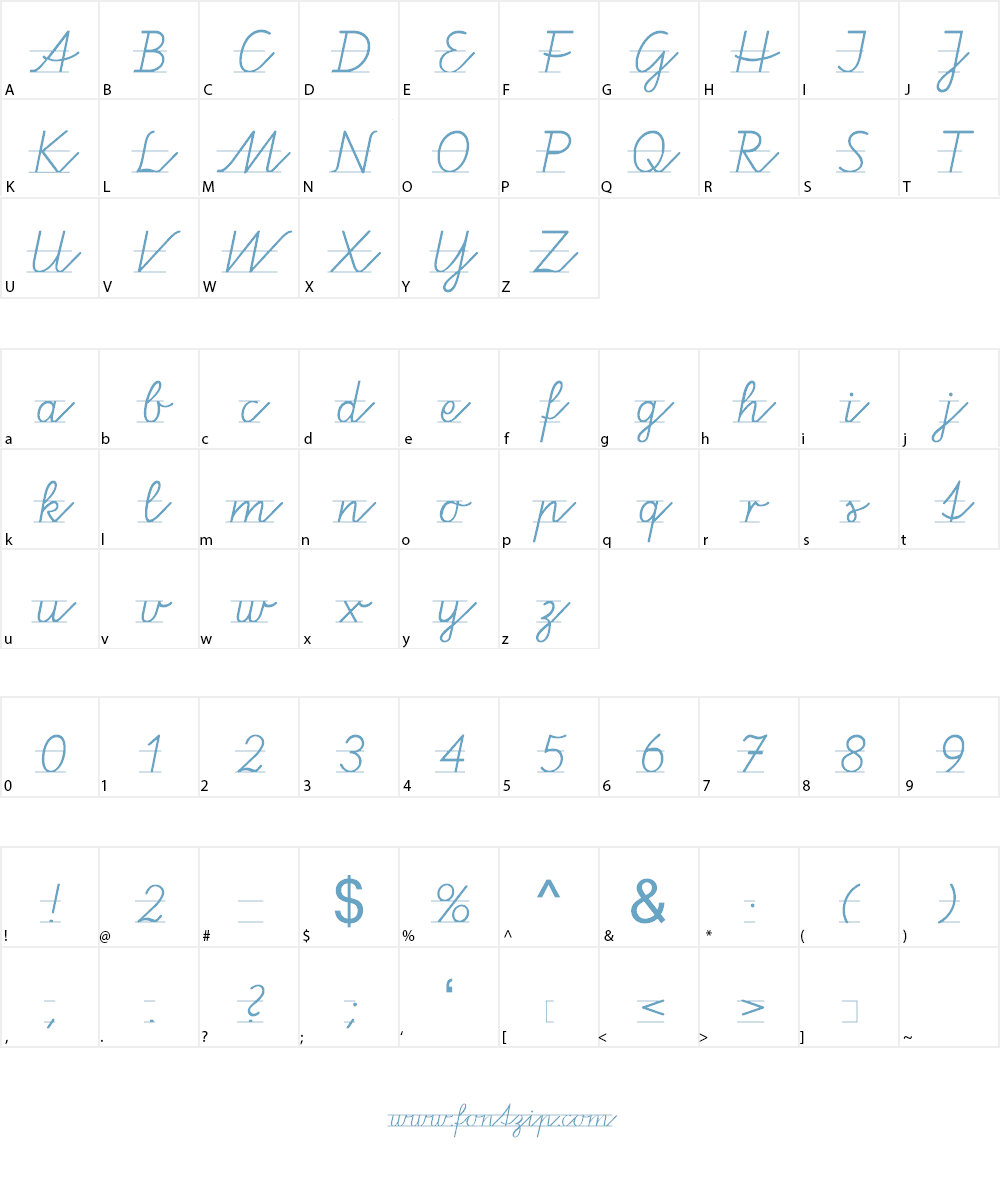VA Pe 2 Font Character