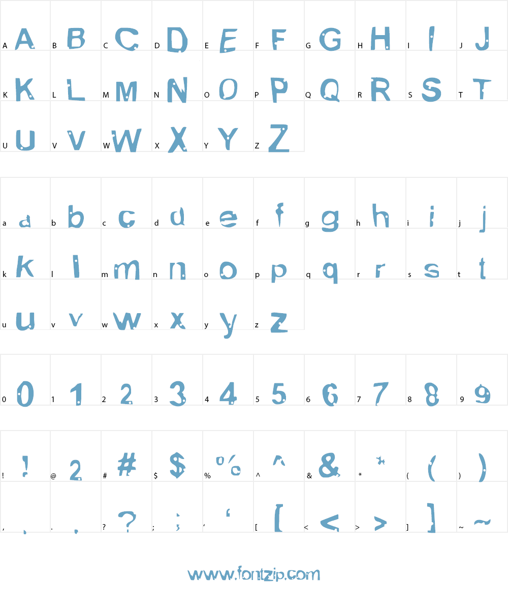 Alien Marksman Font Character