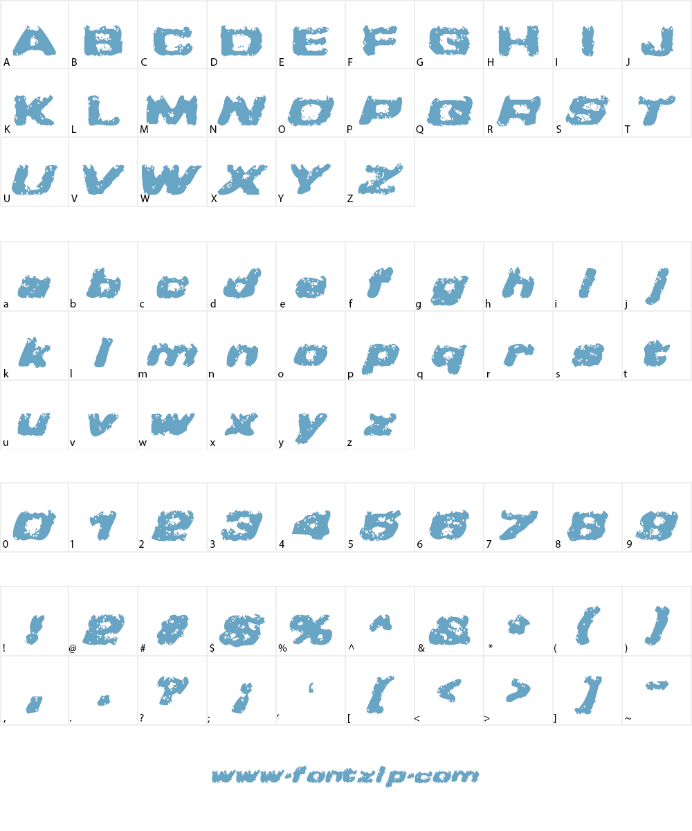 Greased Monkey Font Character