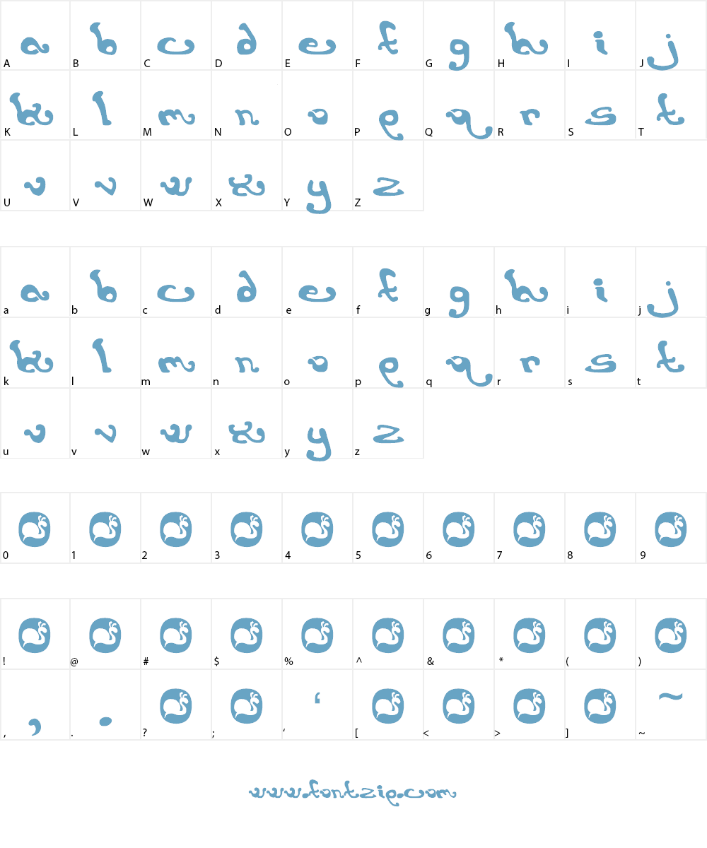 earthling Font Character