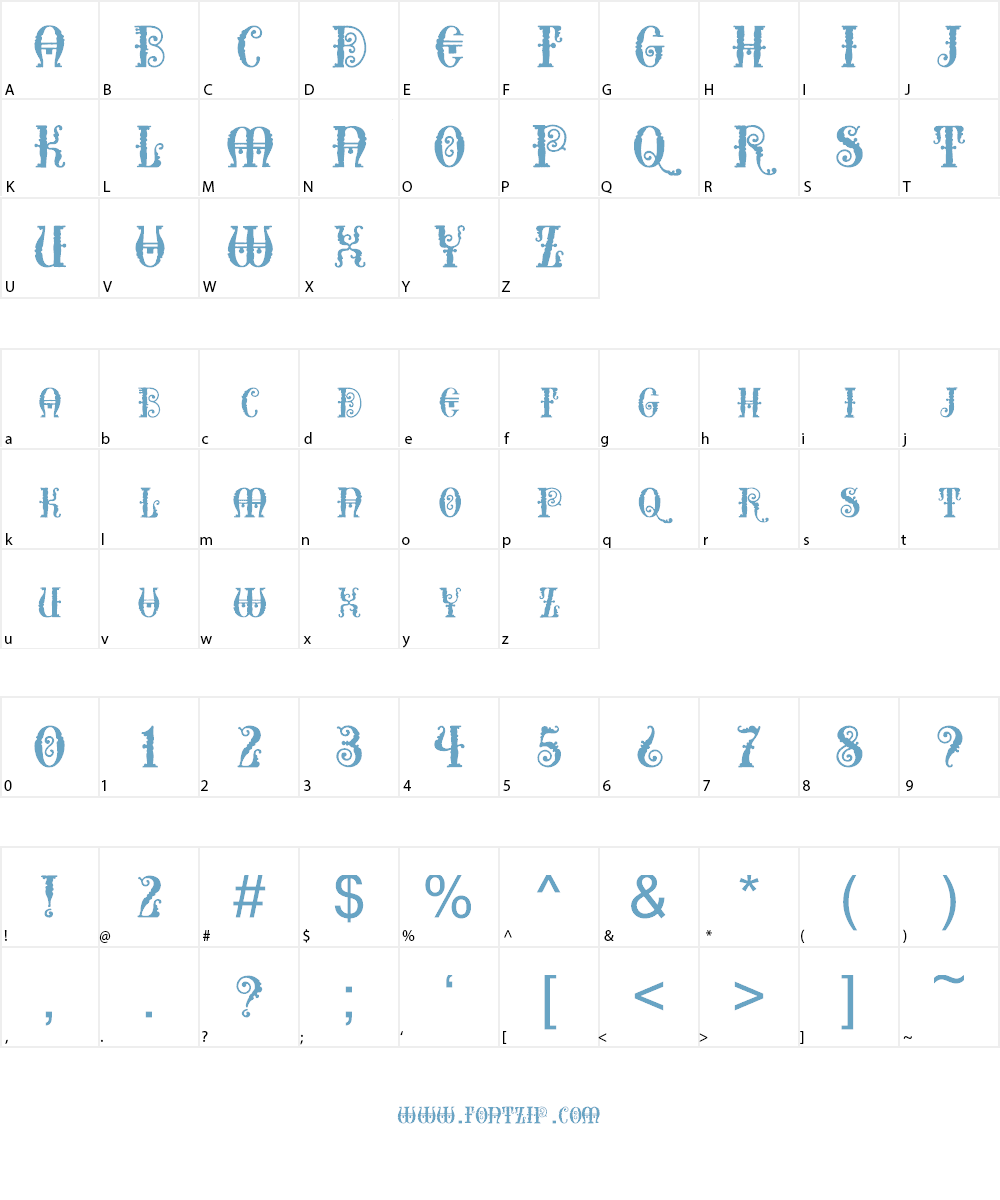 Erotokritos Font Character