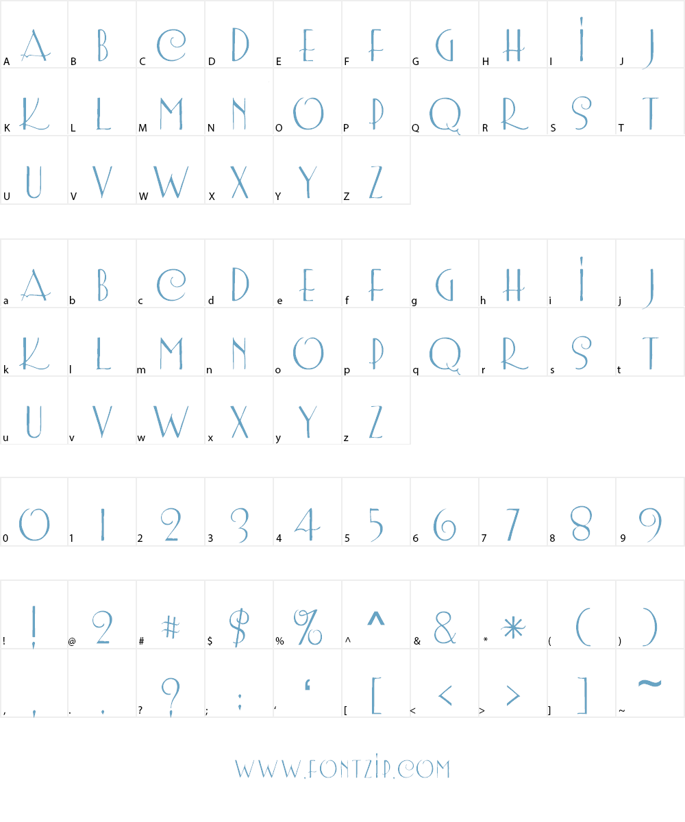Lemon Chicken Font Character
