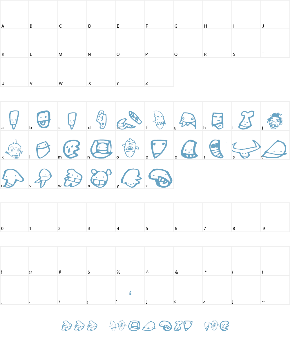 TRUCK Conky Choo Driver Font Character