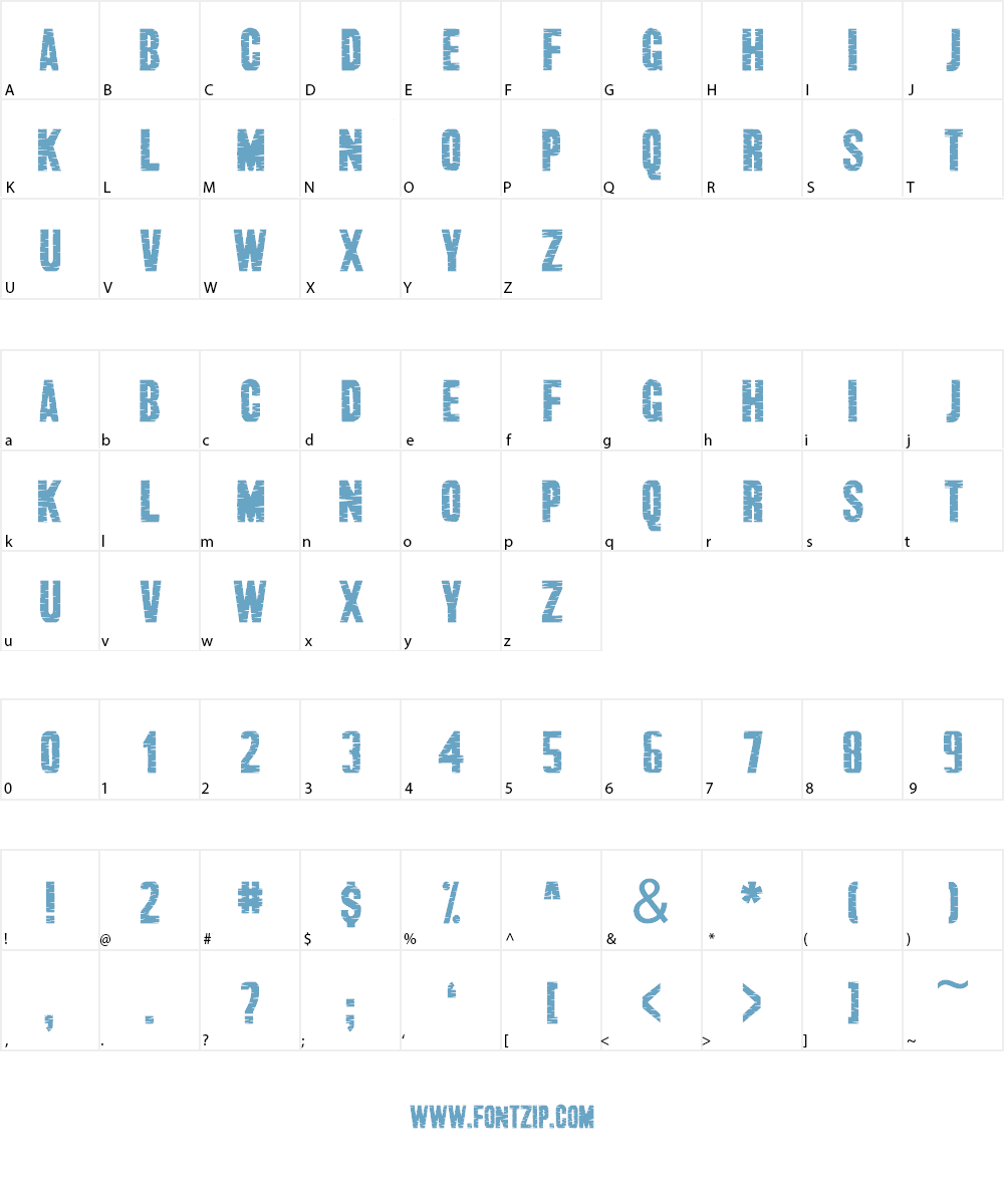 Briscoe Font Character