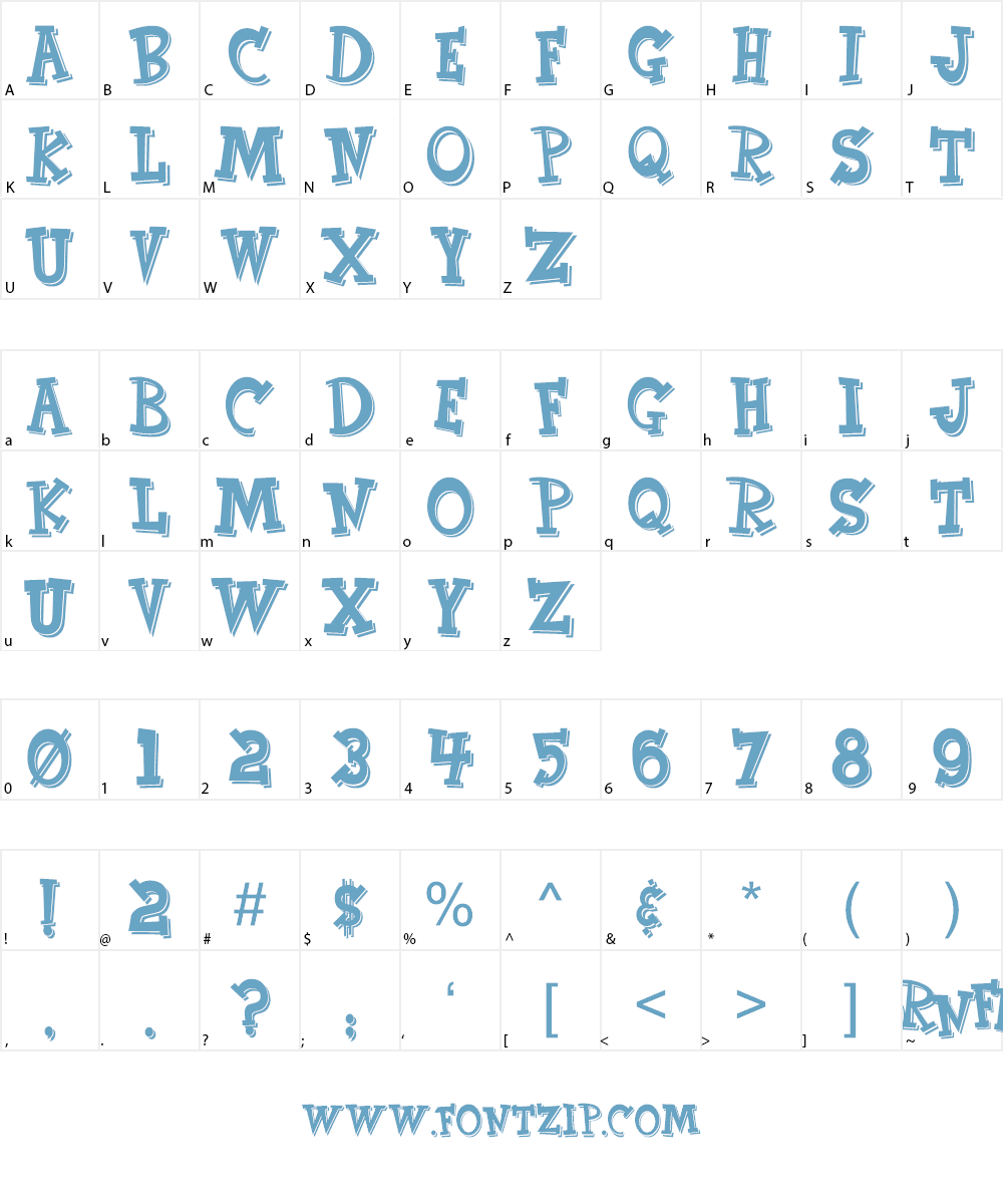CornFed Font Character