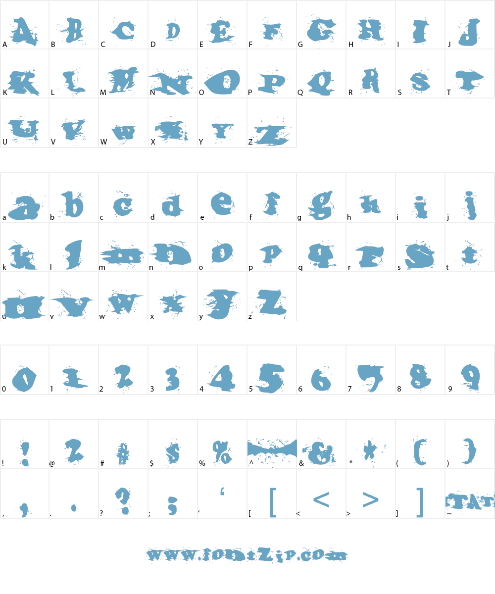 Incantation Font Character