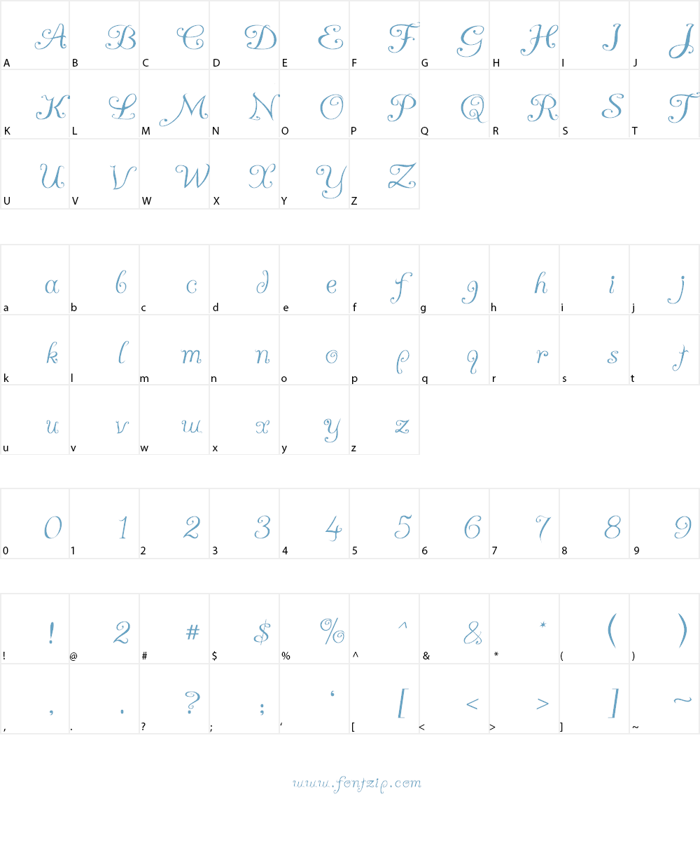 A Yummy Apology Font Character