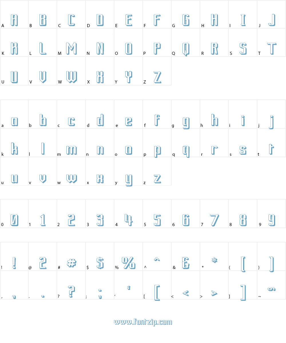 Ardour Font Character