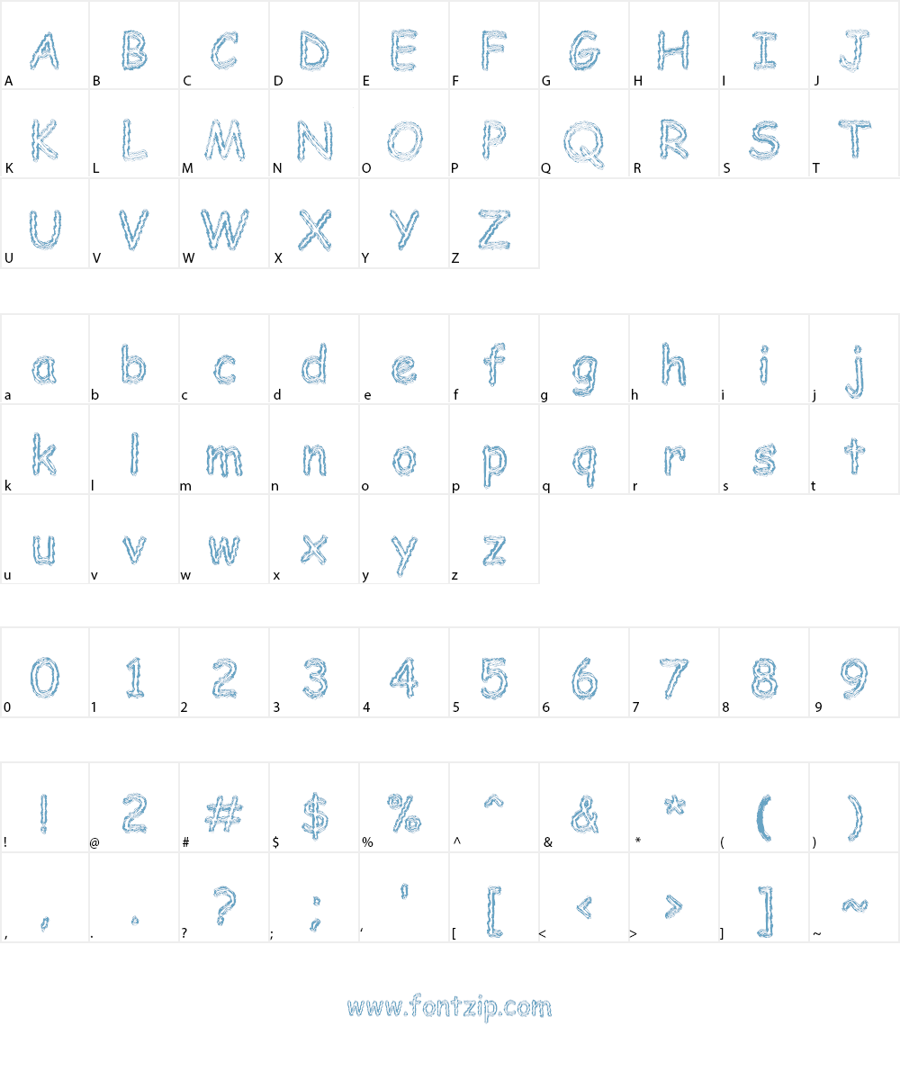 BeerGlass Font Character