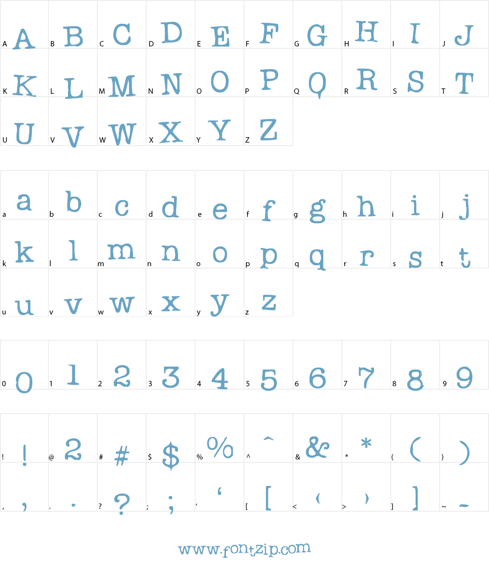 Problem Secretary Font Character