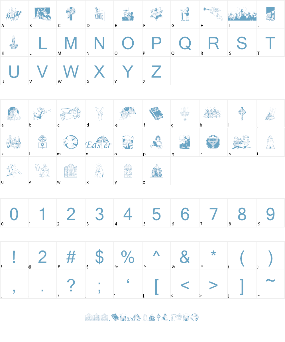 JFC Font Character