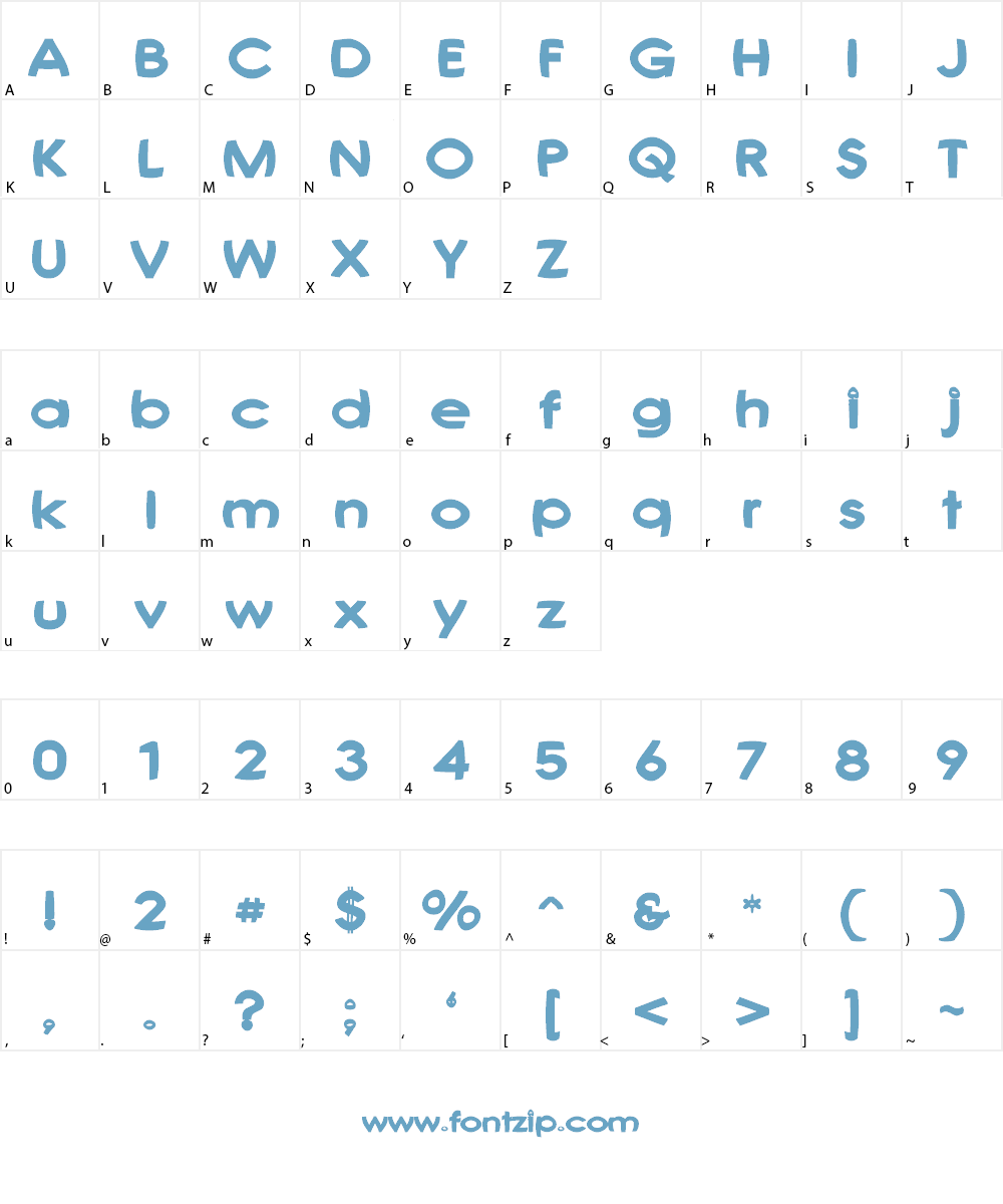 Joshs Font Font Character