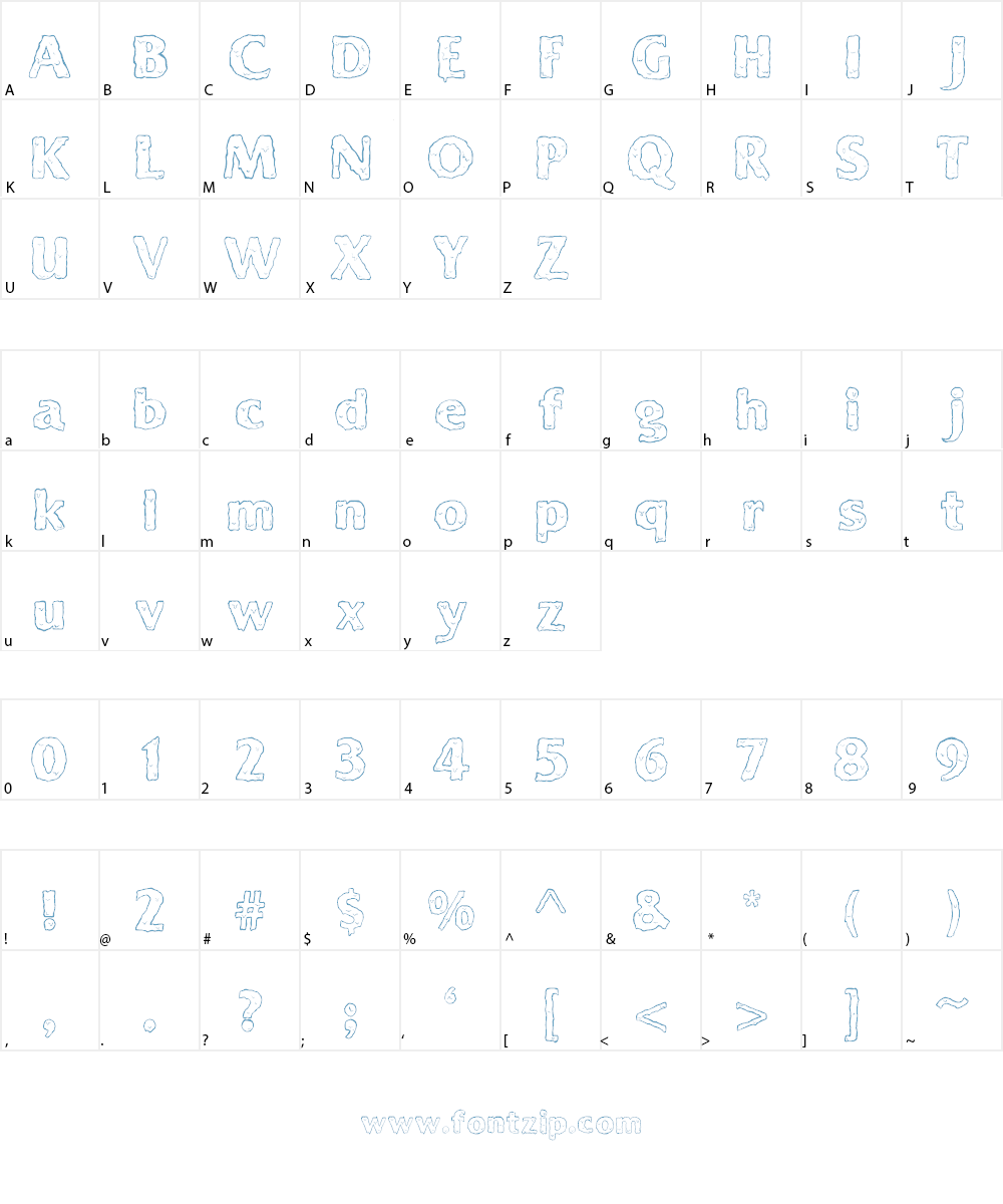 Ooky Font Character
