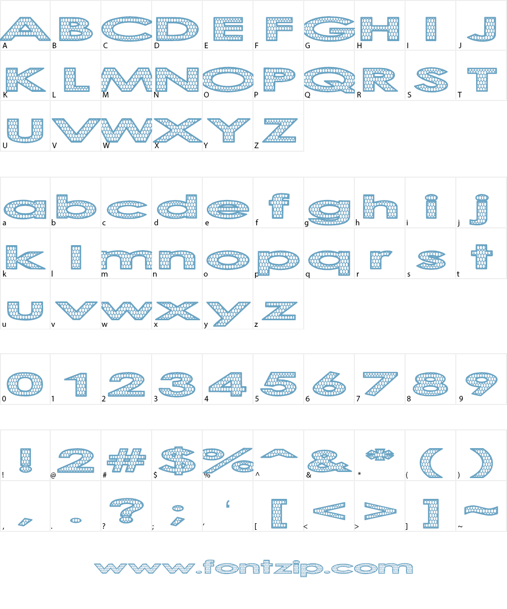 Scaling the Dragon Font Character
