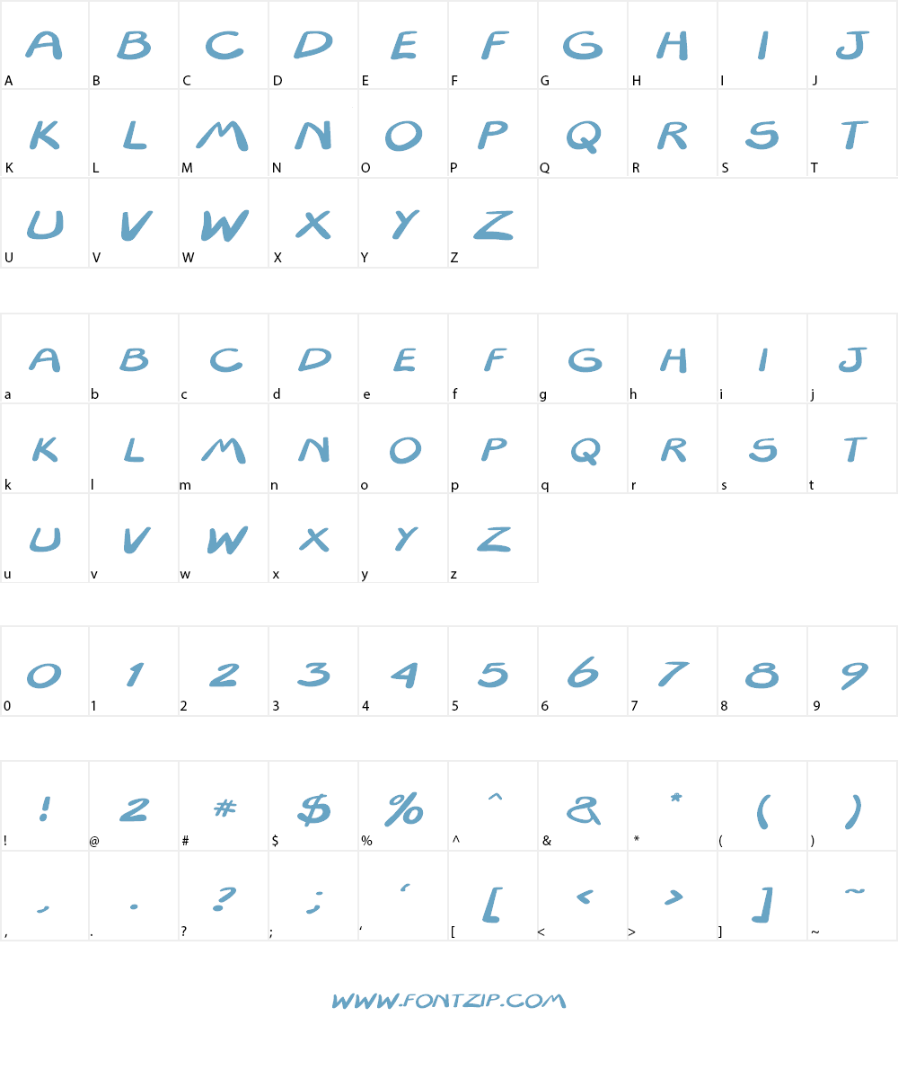 Textapoint Font Character
