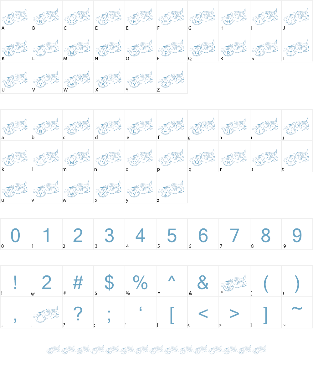 JLR Special Delivery Font Character