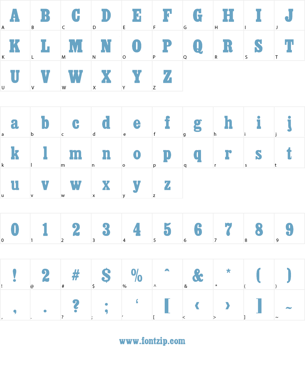 Akenaten Font Character