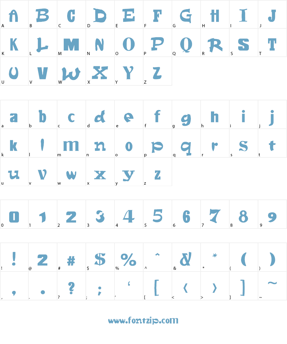 FontSale Font Character