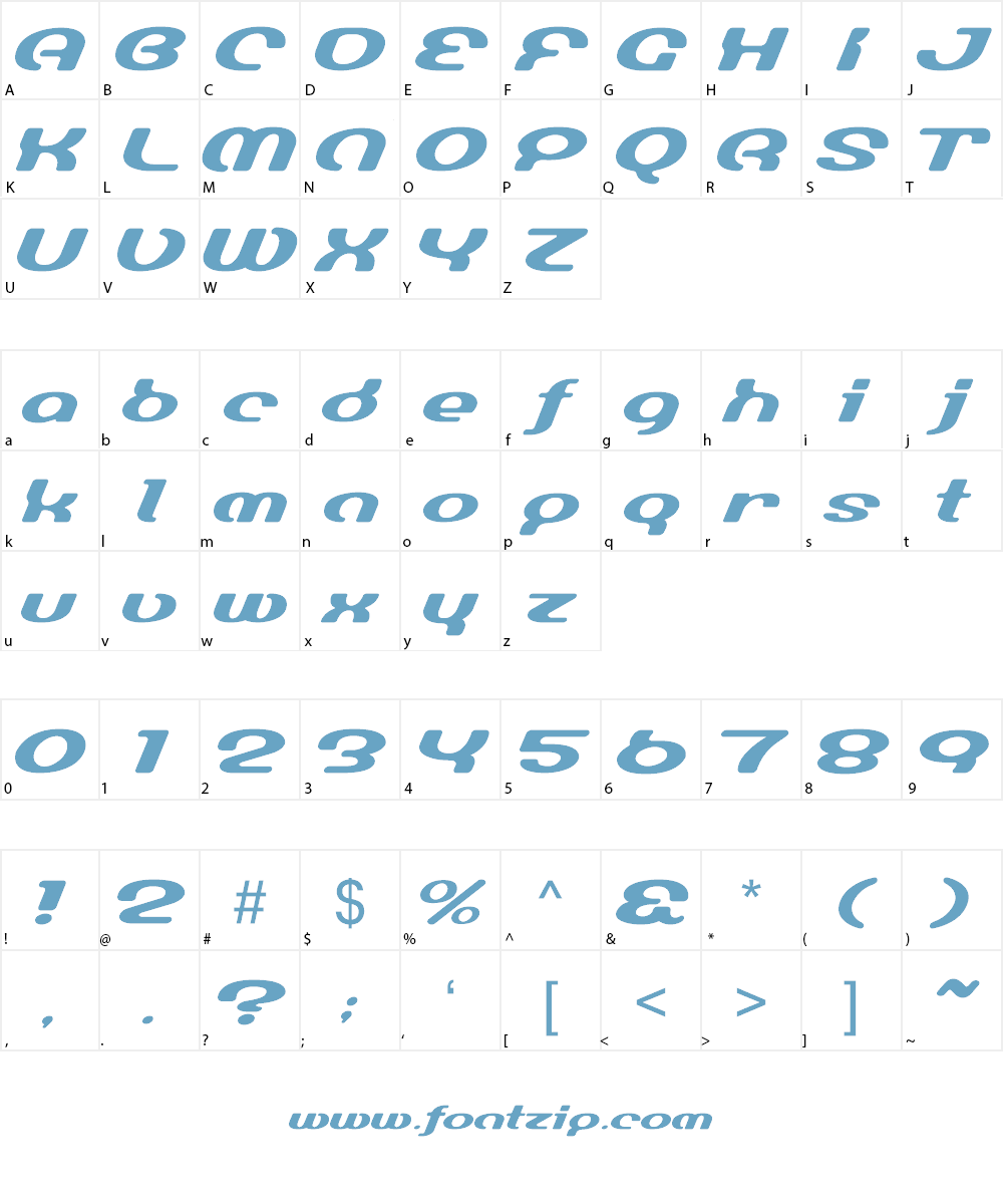 Lumine Sign Font Character